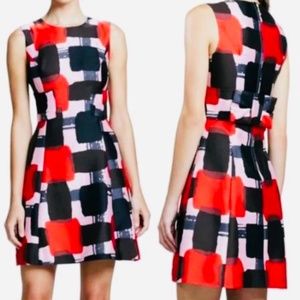 Kate Spade Cocktail Dress in Red & Black